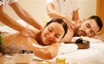 Massagem de Relaxamento para Casal ao Corpo Inteiro de 60min + Acolhimento em Aromate